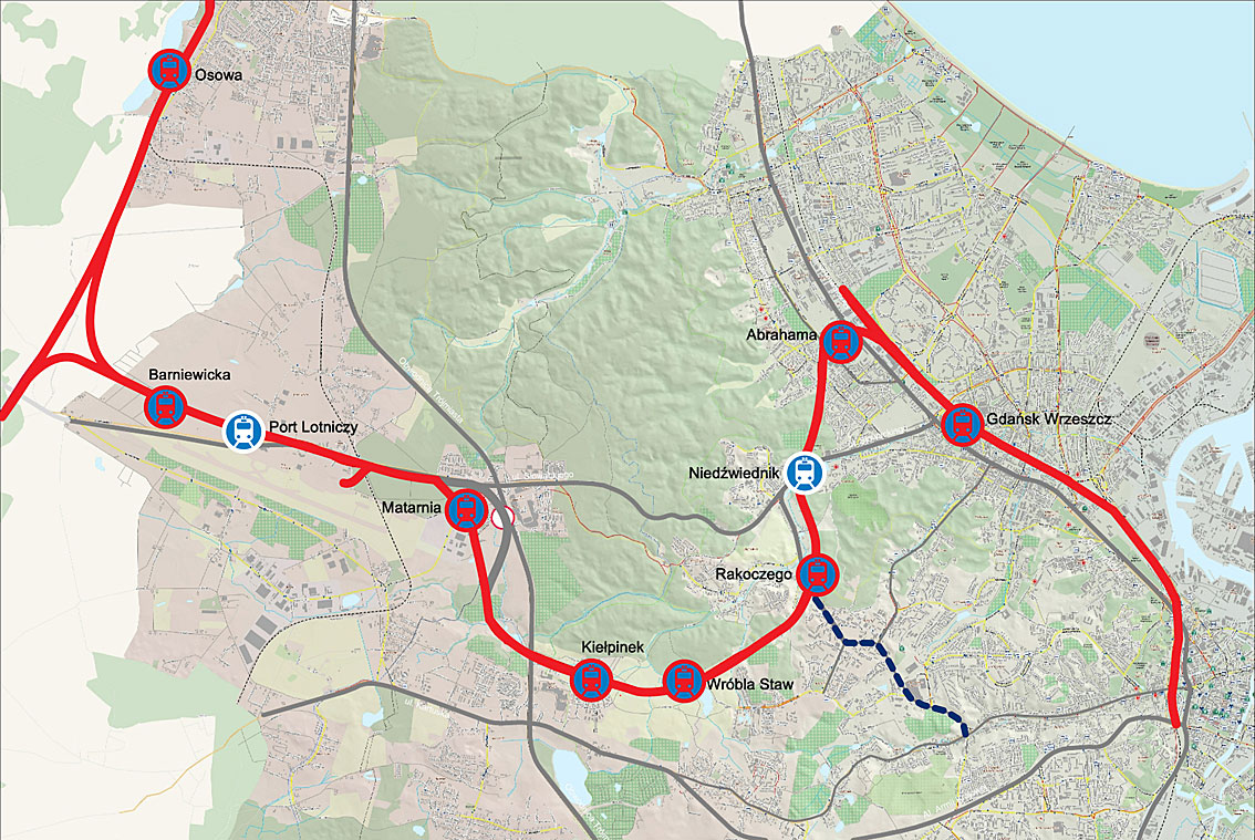 MAPKA_OK Mapa przebiegu PKM